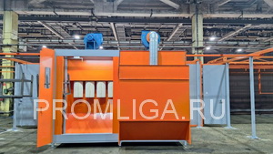 Камера напыления двухпостовая проходная