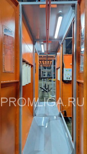 Камера напыления двухпостовая проходная