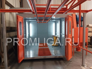 Камера напыления однопостовая проходная